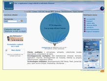 Tablet Screenshot of mtdeveloppement.com